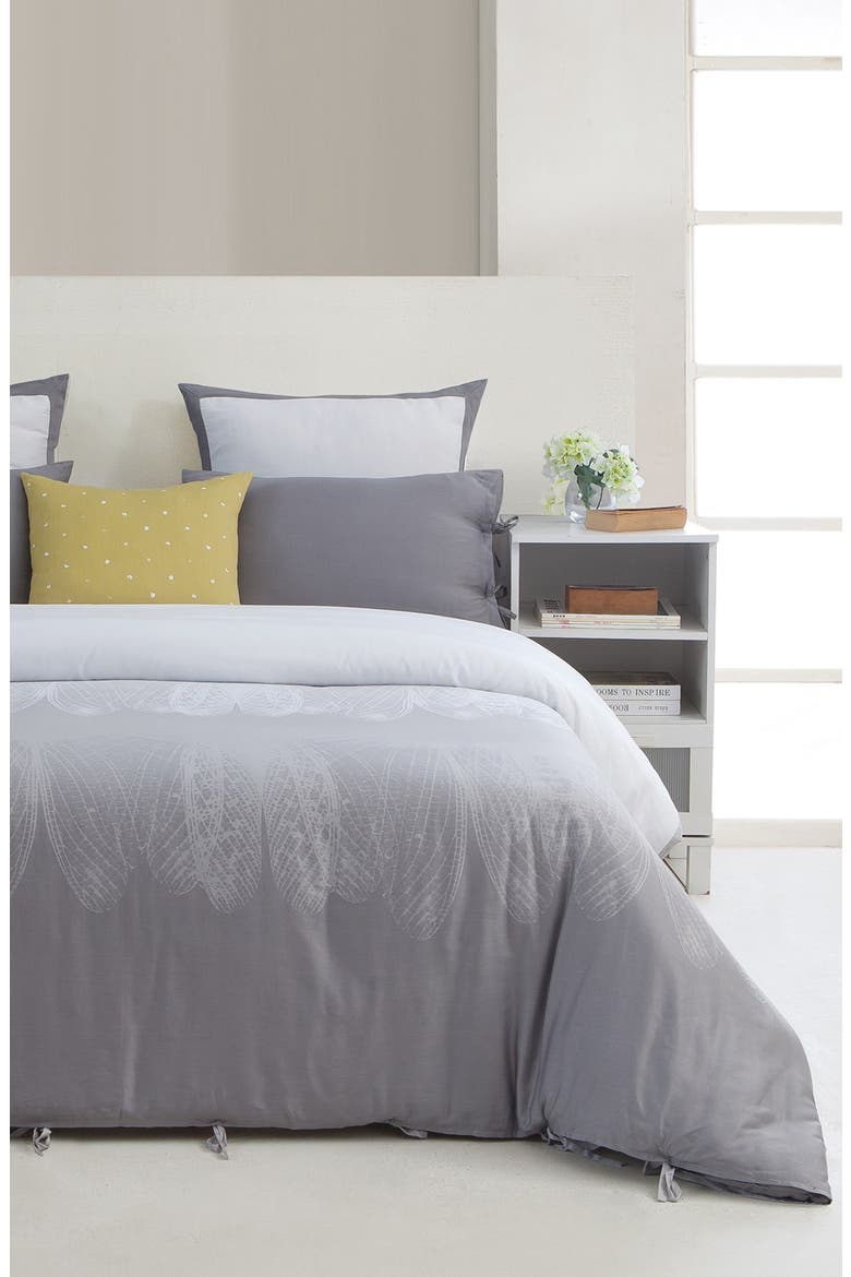 'Ingrid' Euro Sham, Alternate, color, WARM GREY