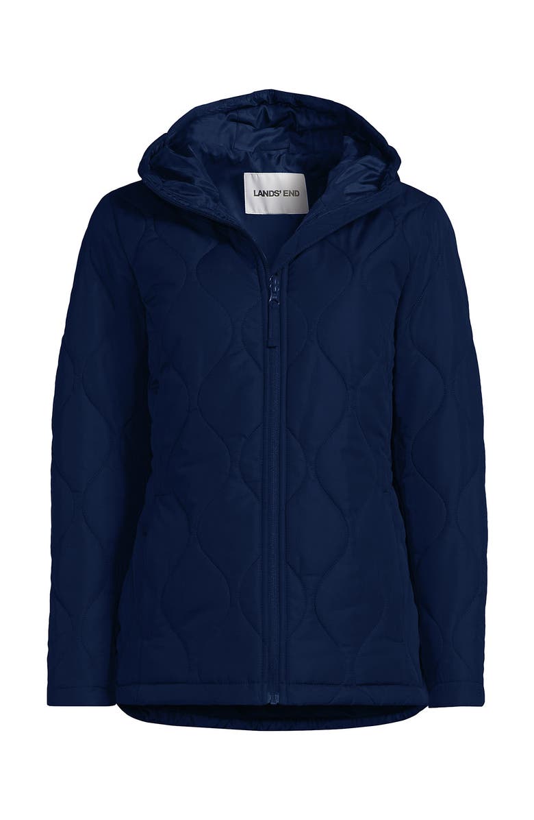 Lands' End FeatherFree Insulated Jacket, Alternate, color, Deep Sea Navy