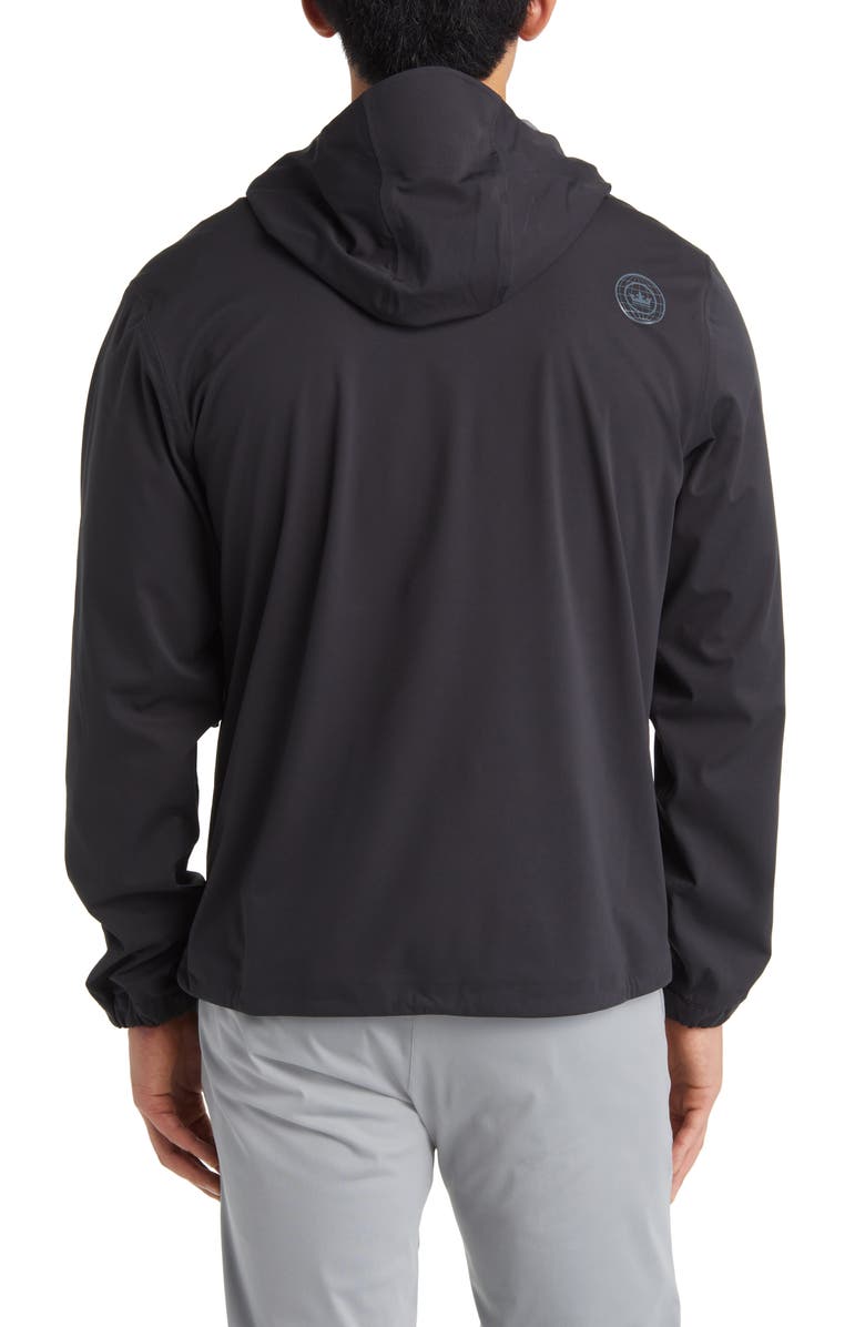 Peter Millar Kinetic Performance Waterproof Half-Zip Hoodie, Alternate, color, 