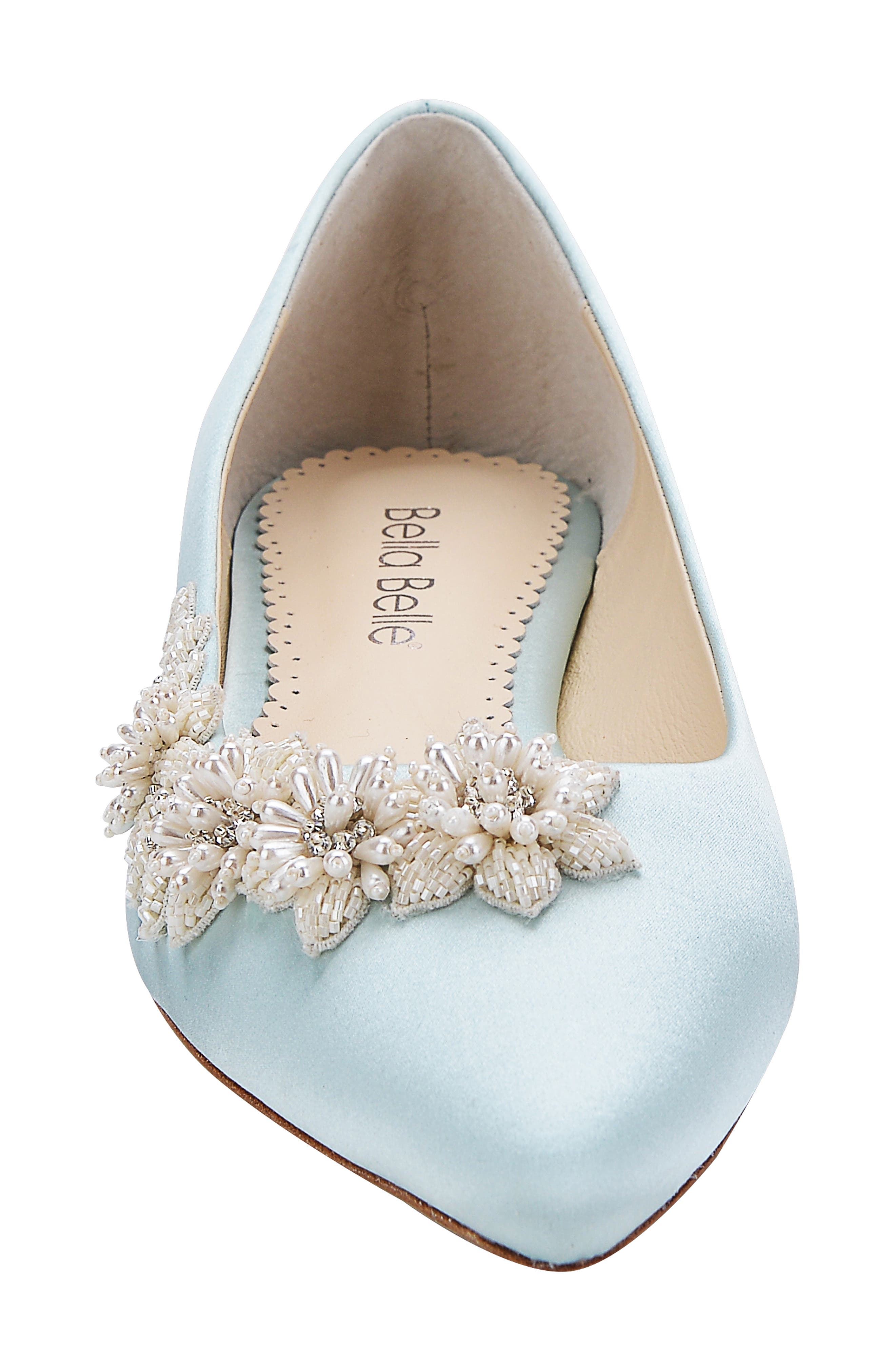 Bella Belle Daisy Embellished Ballet Flat, Alternate, color, 