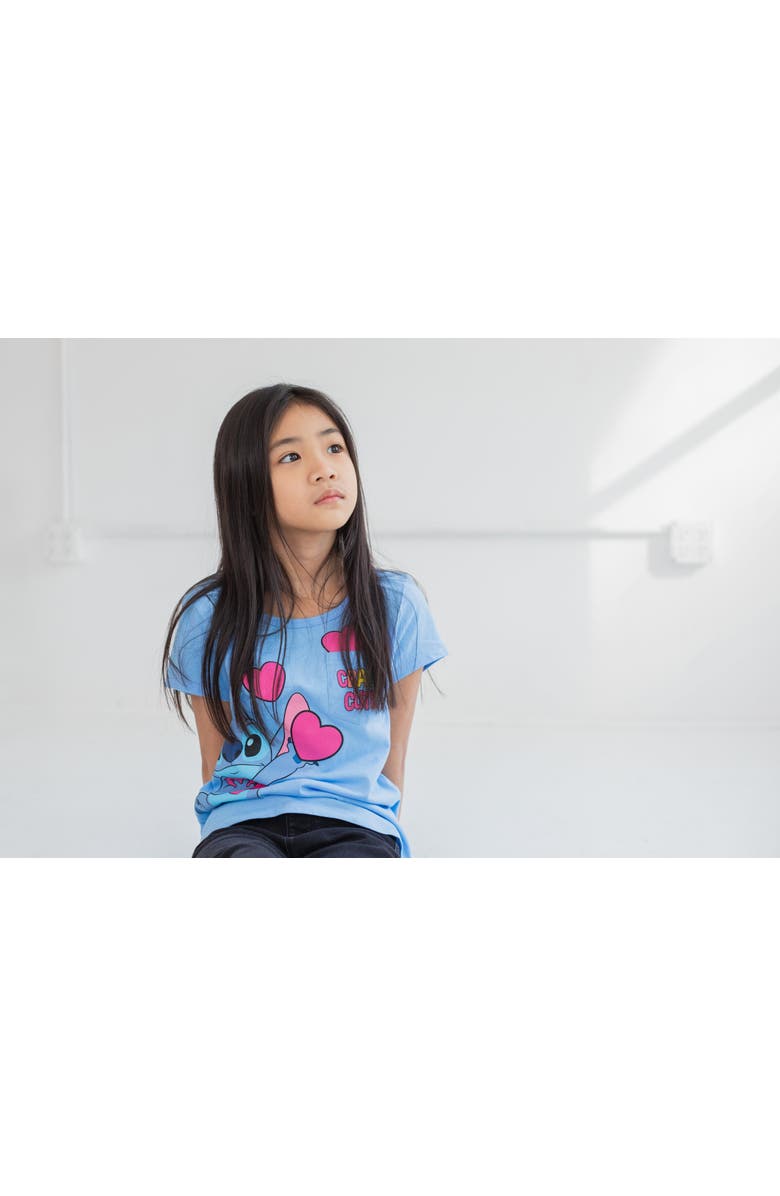 Disney Graphic T-Shirt, Alternate, color, Lilo & Stitch Blue