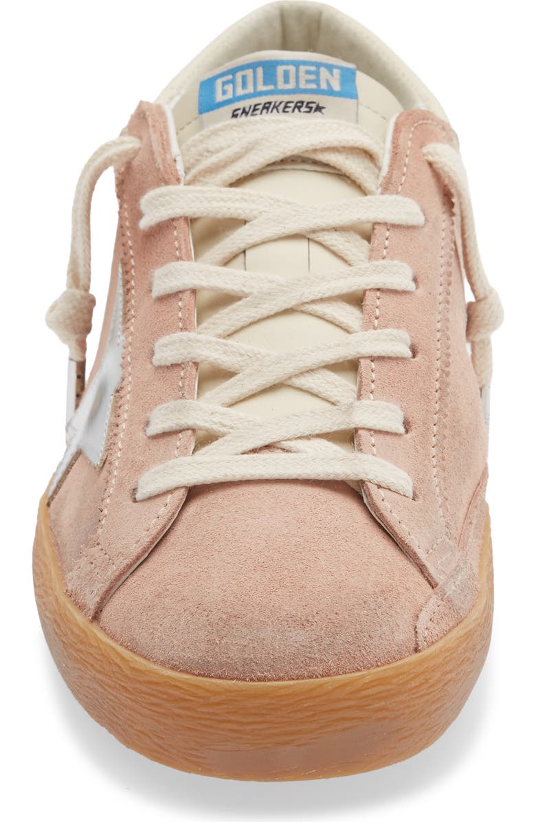 Golden Goose Super-Star Sneaker, Alternate, color, Camelia Pink/ Silver/ Cream