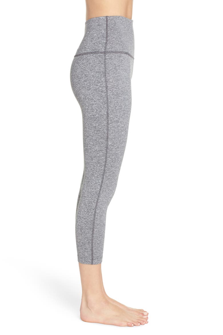 Live In High Waist Crop Leggings, Alternate, color, GREY GRAPHITE