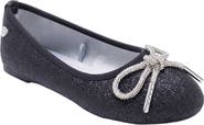 bebe Kids' Glitter Ballet Flat