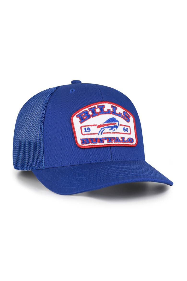 Men's '47 Royal Buffalo Bills  Roadway Adjustable Trucker Hat, Alternate, color, Royal