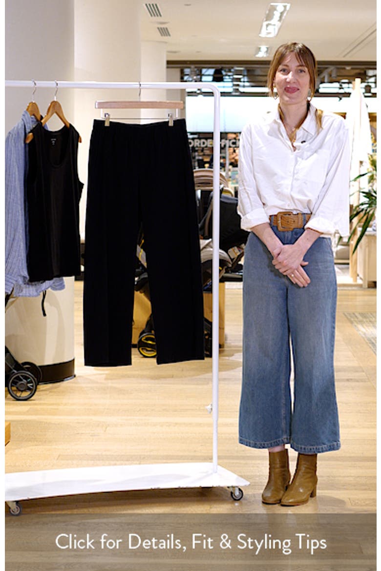 Ankle Wide Leg Pants video