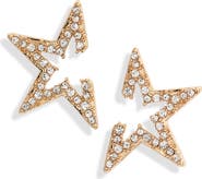 Ettika Star Light Crystal Embellished Stud Earrings