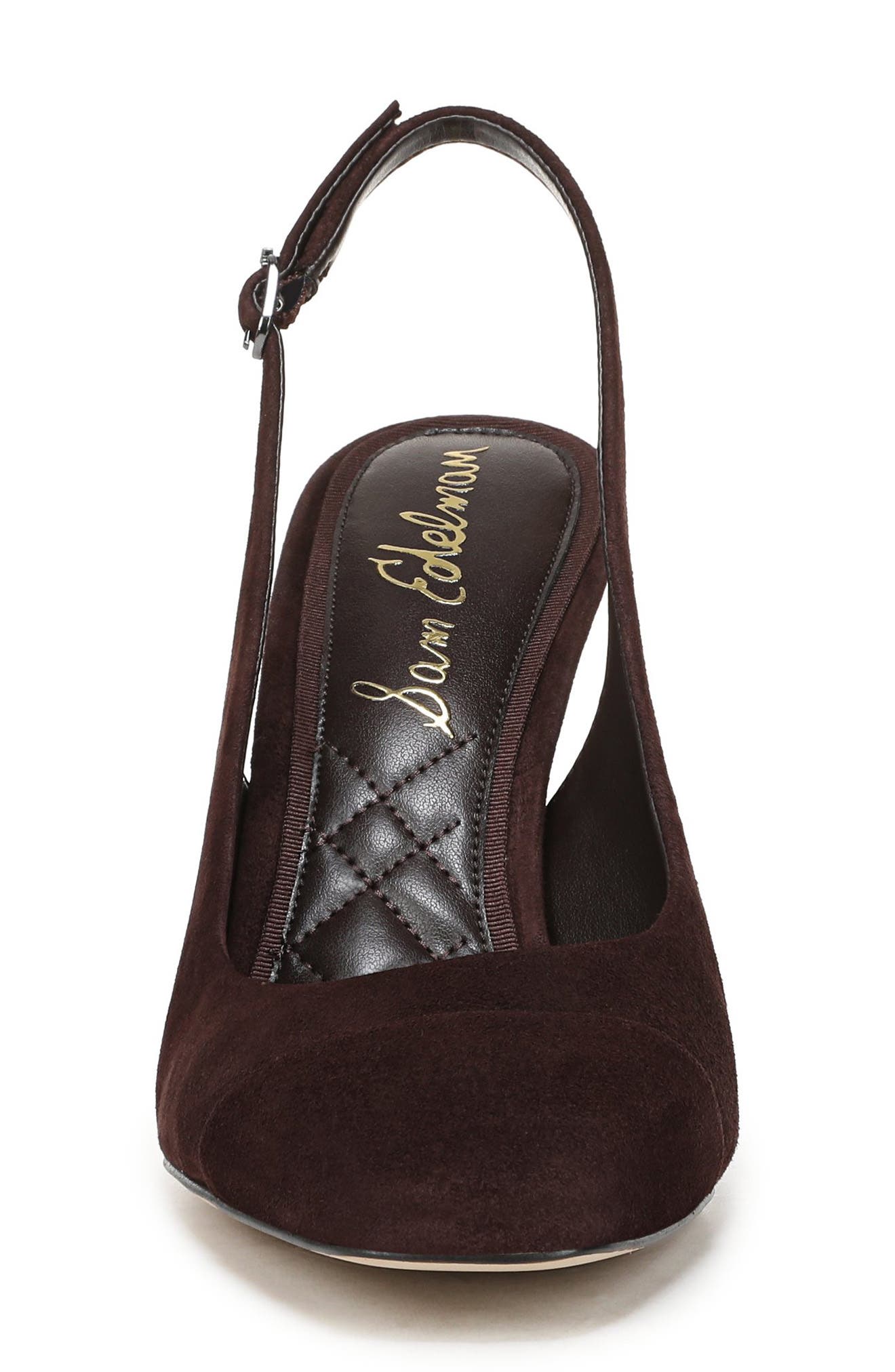 Sam Edelman Essa Slingback Pump, Alternate, color, Cafe Noir