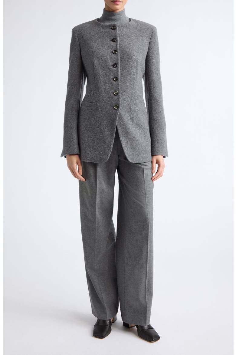 Falla Cashmere Jacket, Alternate, color, DARK GREY