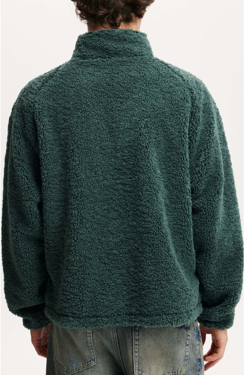 Cotton On Men's Teddy Zip Through Jacket, Alternate, color, 