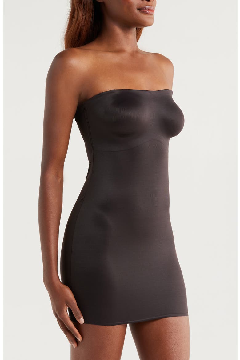 Show Stopper Convertible Slip, Alternate, color, BLACK