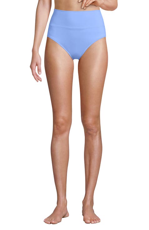Chlorine Resistant Pinchless High Waisted Bikini Bottoms