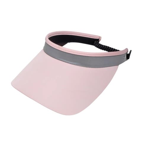 Fore Ever Pink and Solid Coil Womens Visor