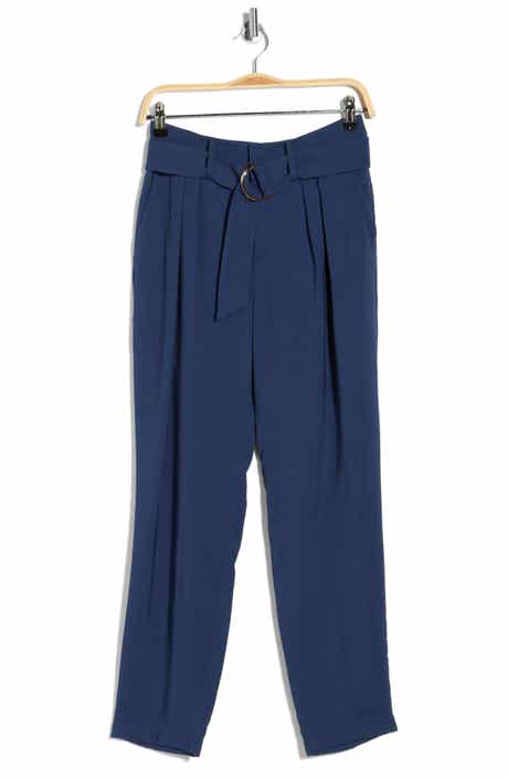 Ramy Brook Miley Belted Pleated Pants