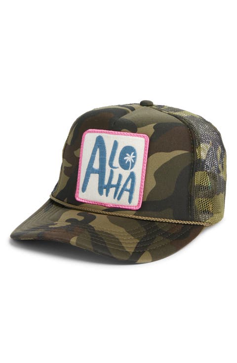 Aloha Patch Trucker Hat