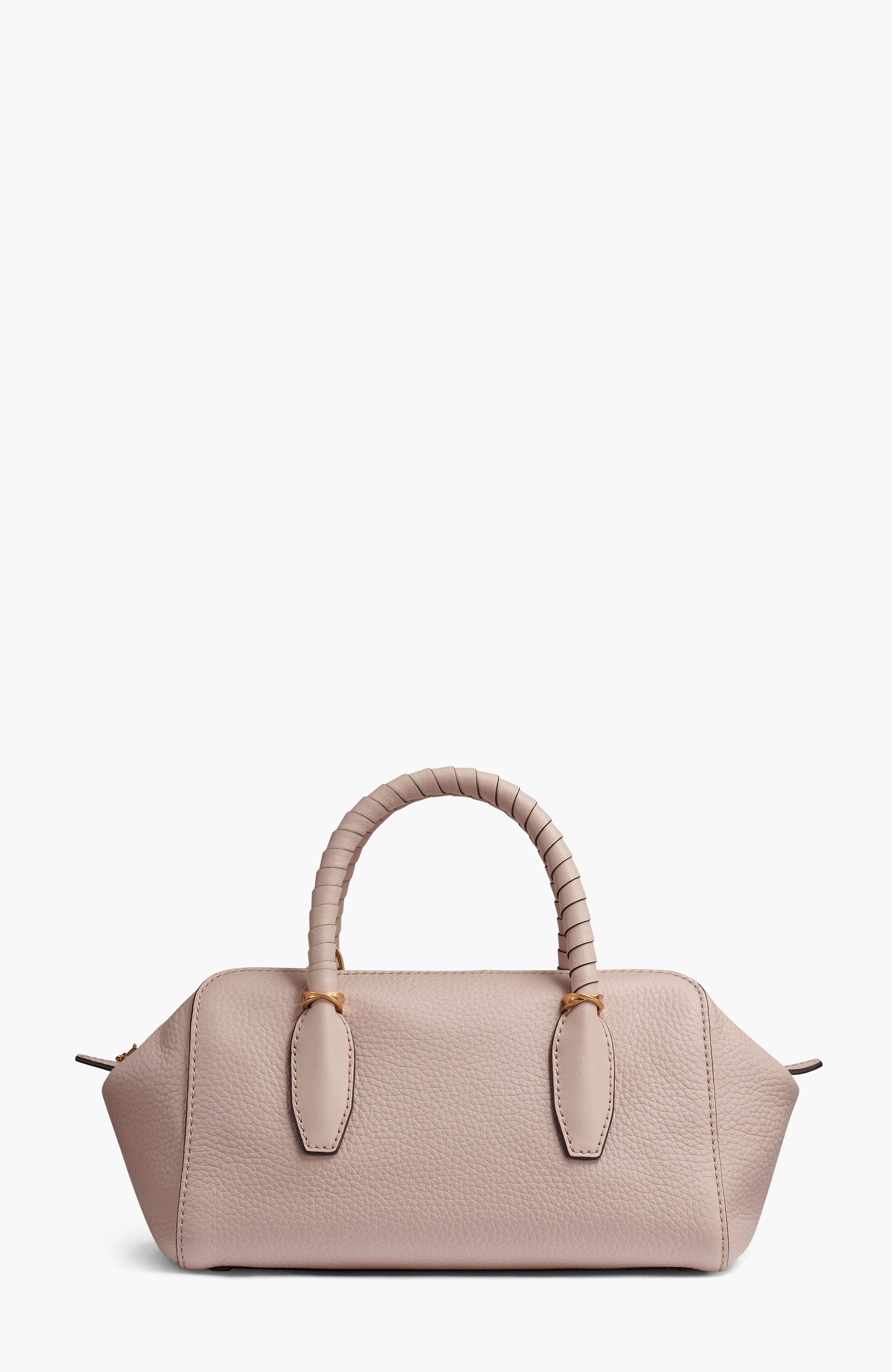 Chantilly Mini Satchel, Alternate, color, Snow Petal