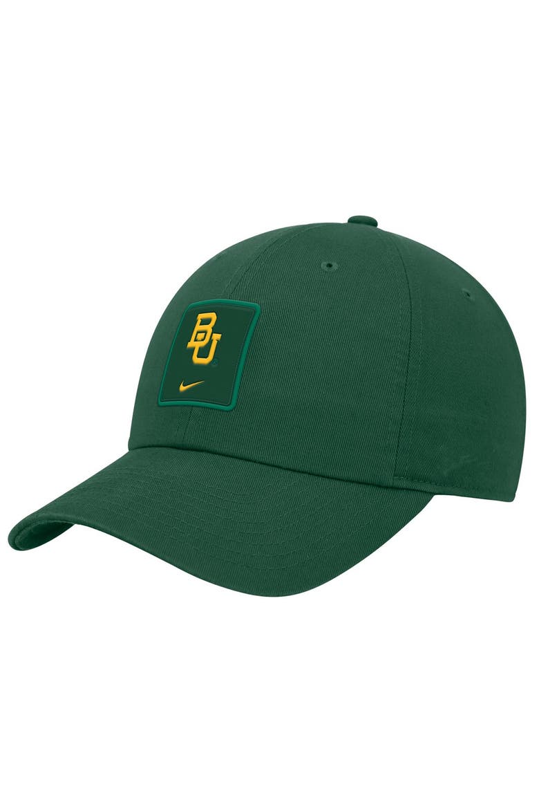 Men's Nike Green Baylor Bears 2026 On-Field Club Adjustable Hat, Main, color, Green