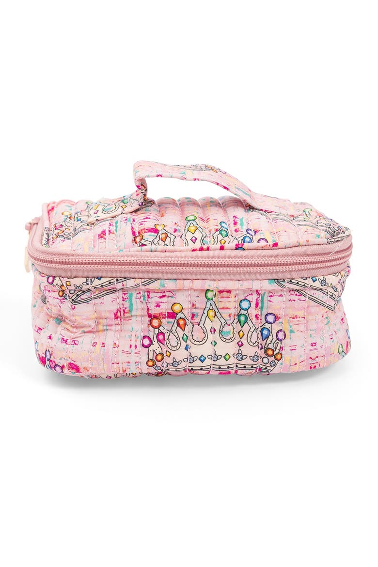 Crown Jewel Jewelry Bag, Main, color, Light Pink