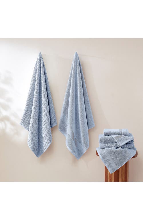 Modern Threads Otis 6-piece Towel Set In Blue