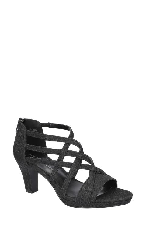 Amaze Caged Heeled Sandal - Multiple Widths Available
