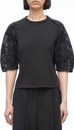 3.1 Phillip Lim Bonded Lace Combo T-Shirt