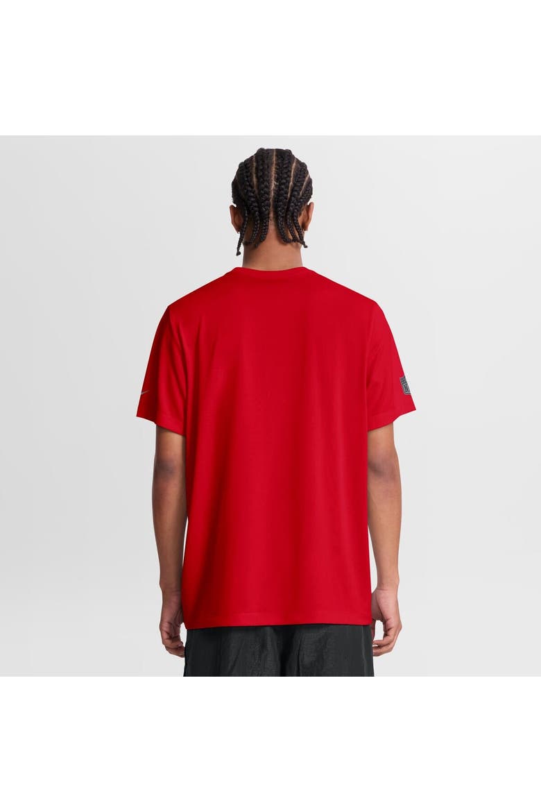 Men's Nike Red Kansas City Chiefs Sideline Lead The Charge Legend Dri-FIT T-Shirt, Alternate, color, Red