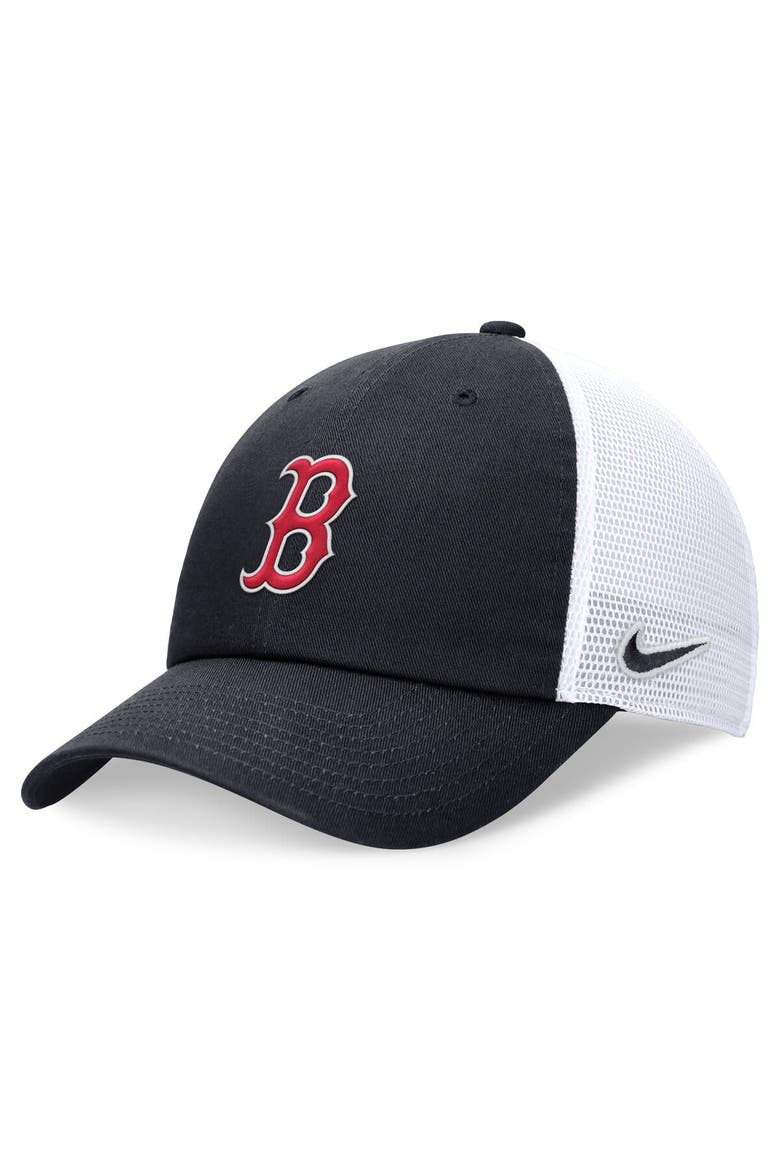 Men's Nike Navy Boston Red Sox Club Trucker Adjustable Hat, Main, color, Navy