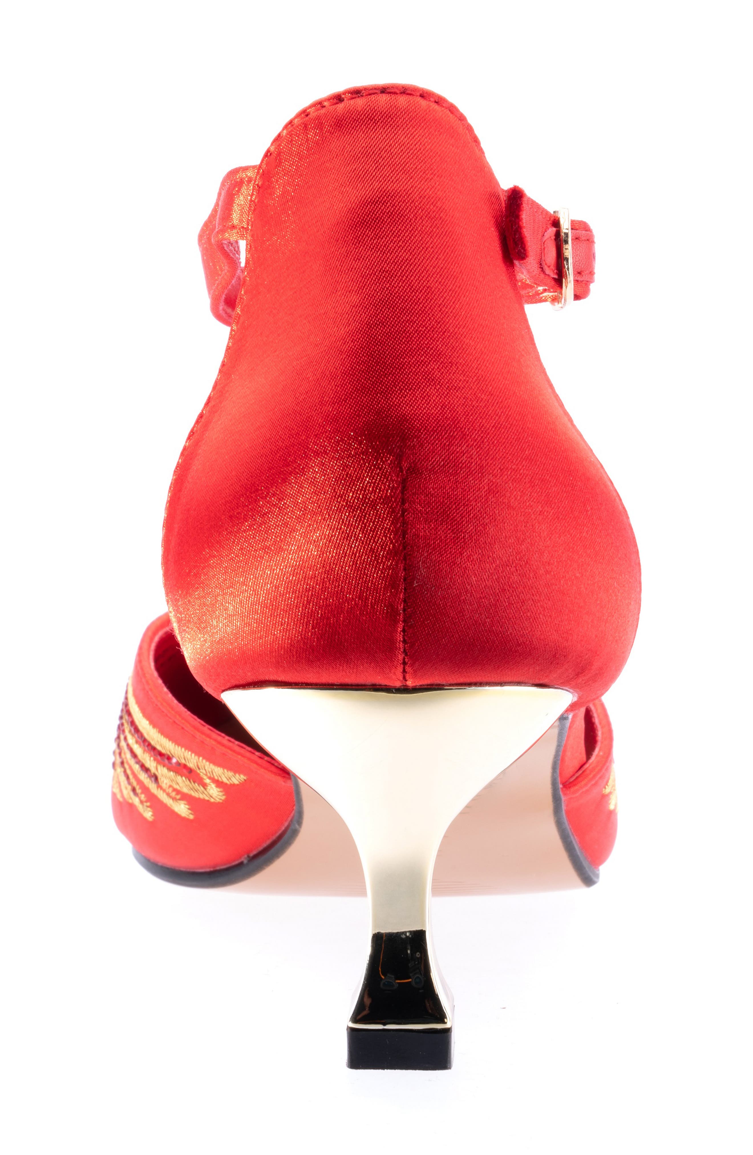 Kate Kitten Heel Pump, Alternate, color, RED
