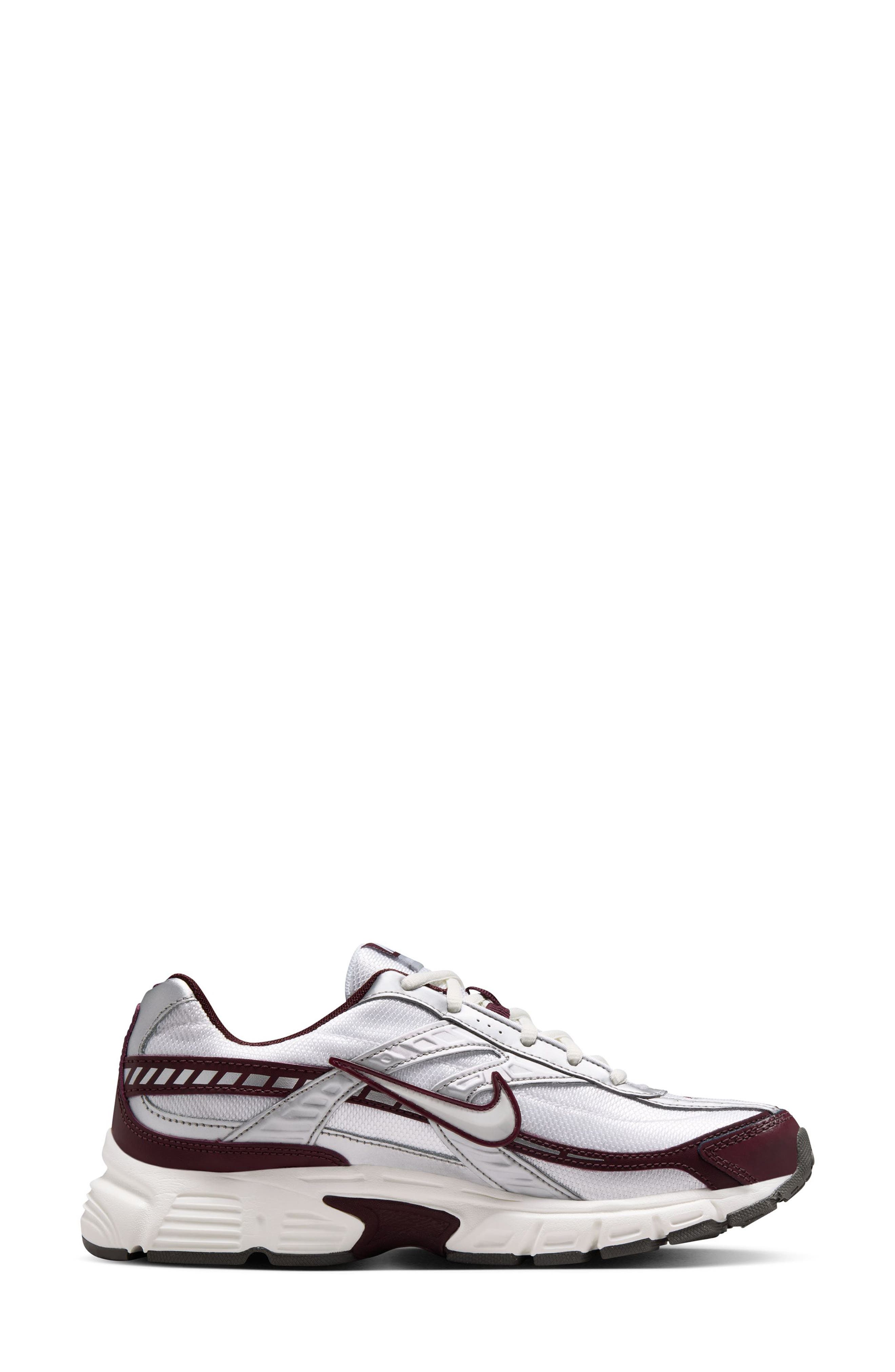 Nike Initiator Running Shoe, Alternate, color, White/ Sail/ Burgundy