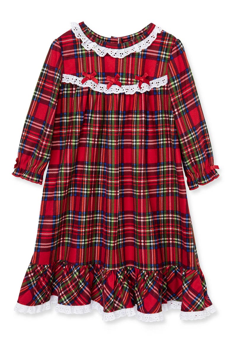 Plaid Holiday Nightgown, Main, color, PLAID