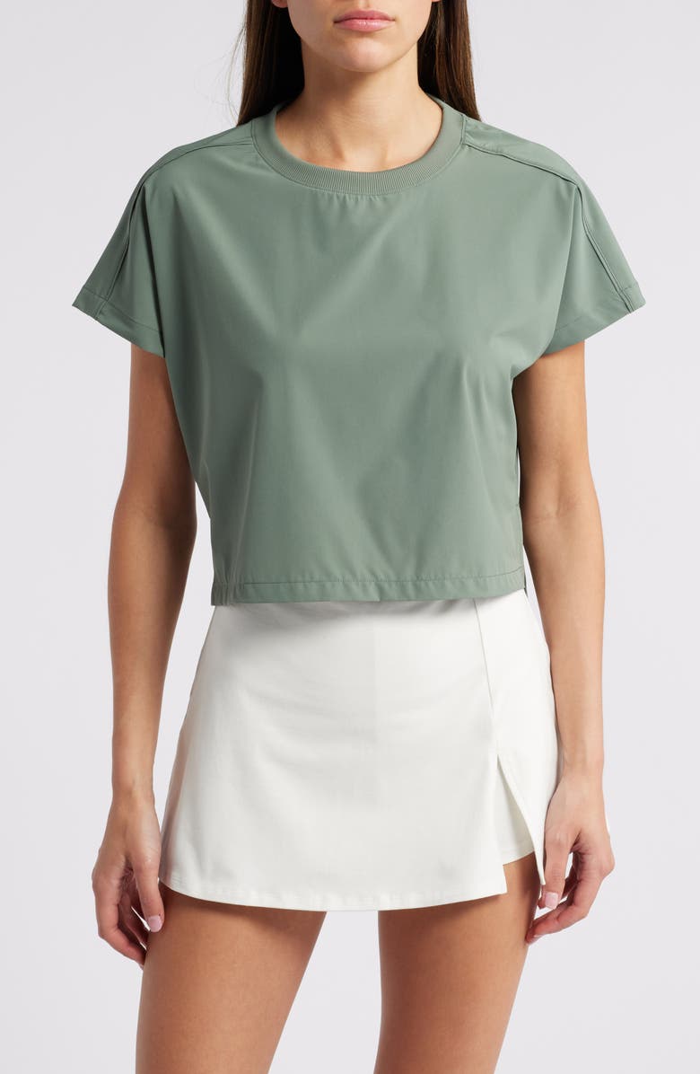 TravisMathew Malibu Season Boxy Crop T-Shirt, Main, color, 