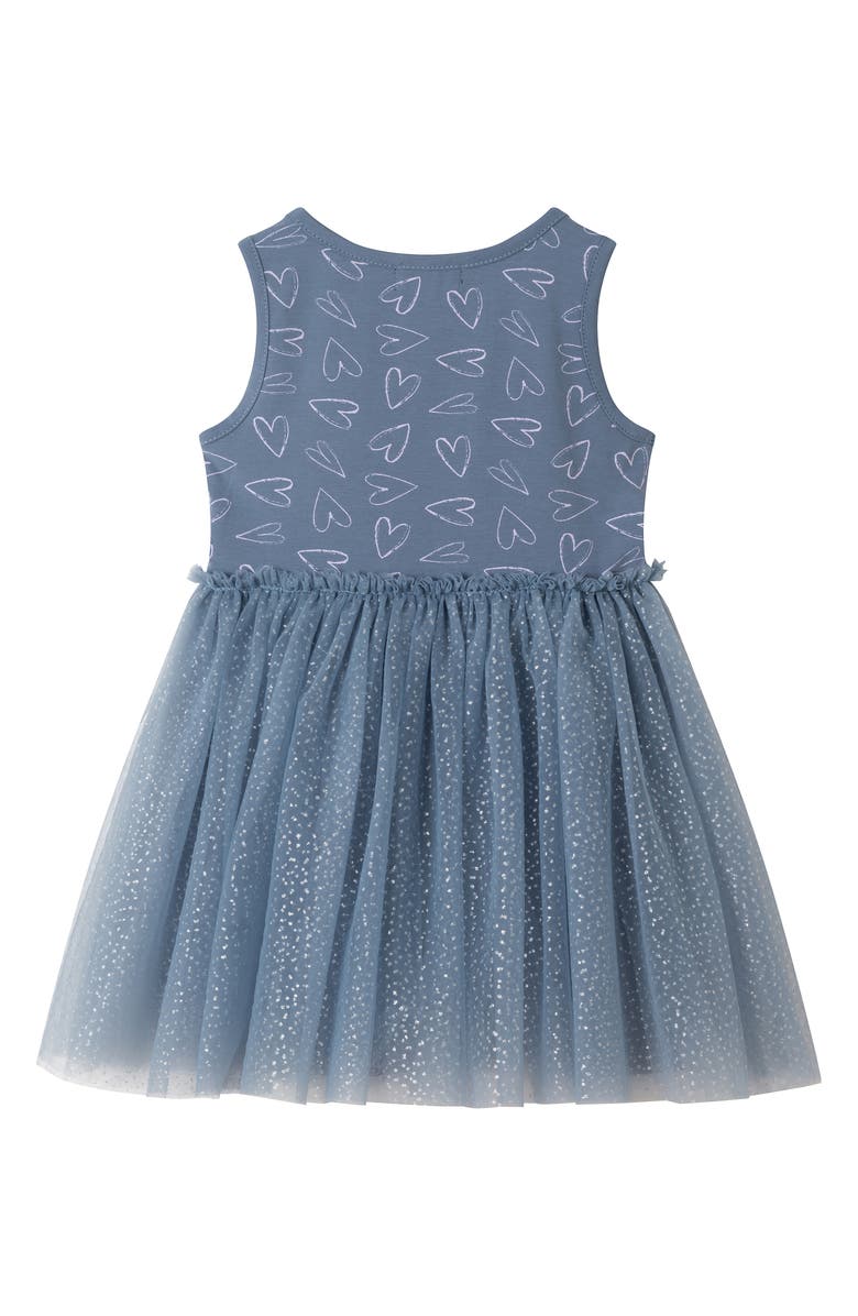 Andy & Evan Kids' Pullover Sweater & Foil Dress Set, Alternate, color, 