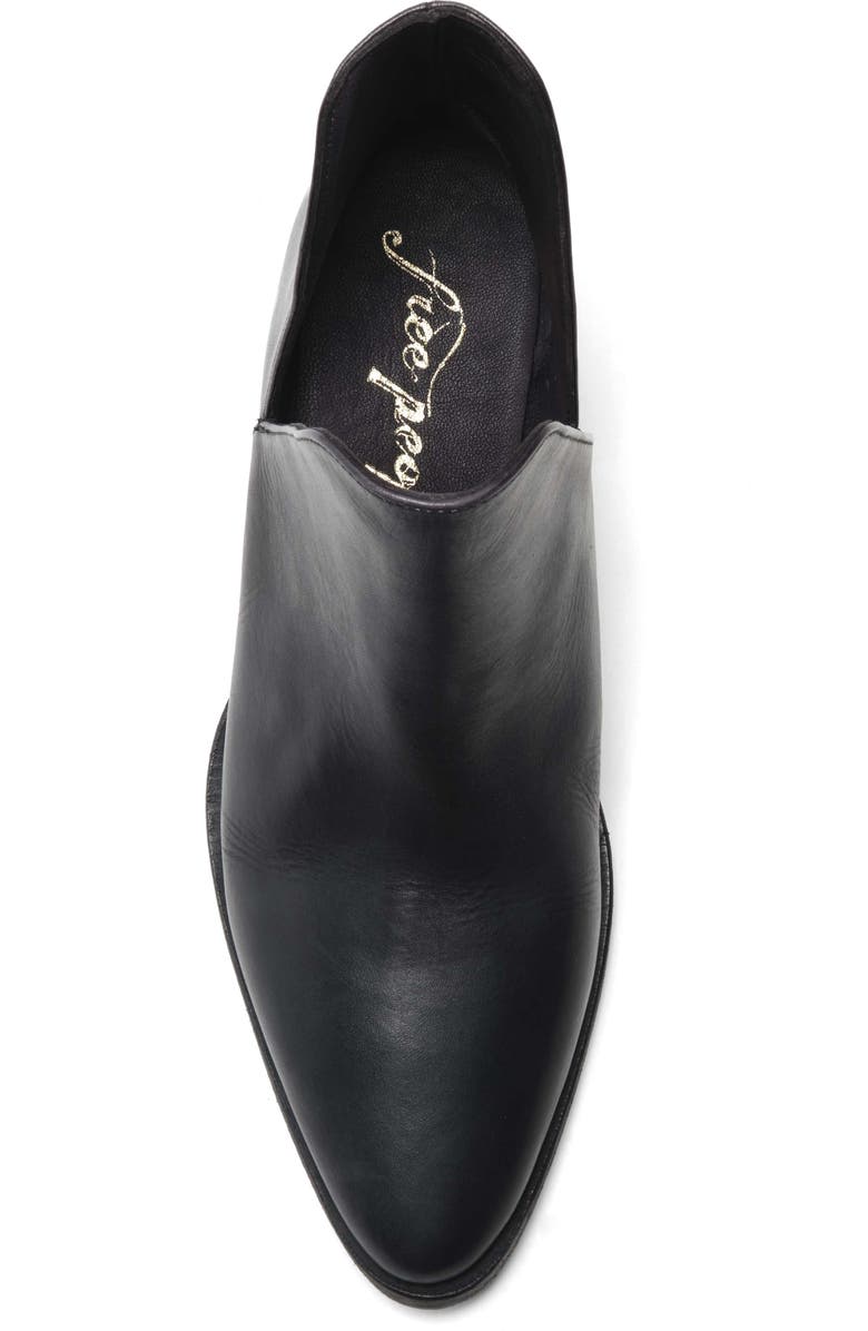 Free People Charm Double-V Ankle Bootie, Alternate, color,