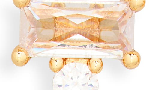 Nordstrom Rack Set Of 4 Cubic Zirconia Stud Earrings In Gold