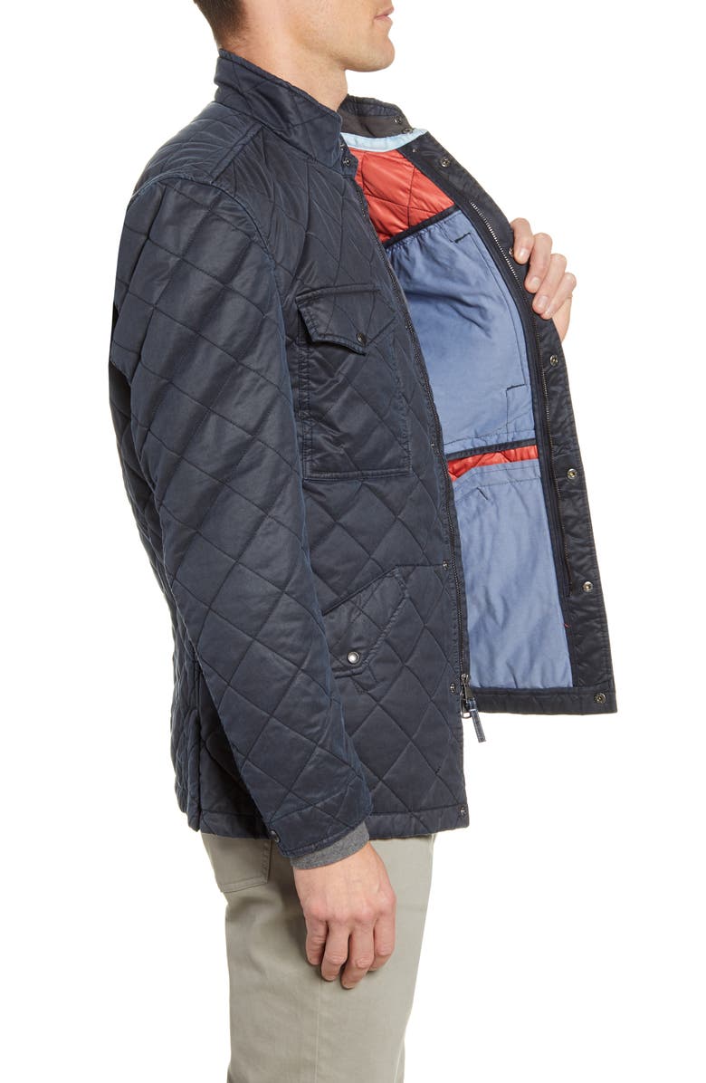 johnnie-O Weldon Quilted Field Jacket, Alternate, color, 