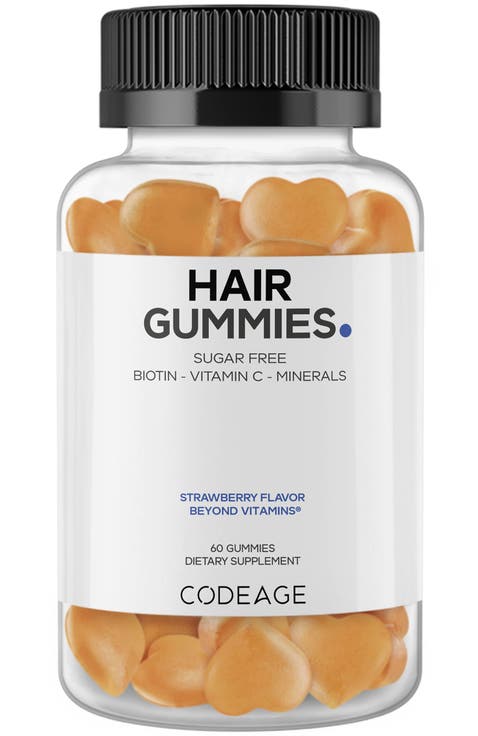 Hair Gummies Biotin Multivitamins Supplement