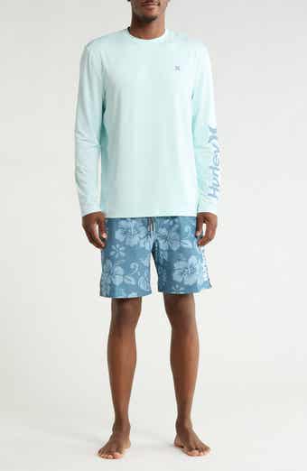Long Sleeve T-Shirt & Swim Shorts Set