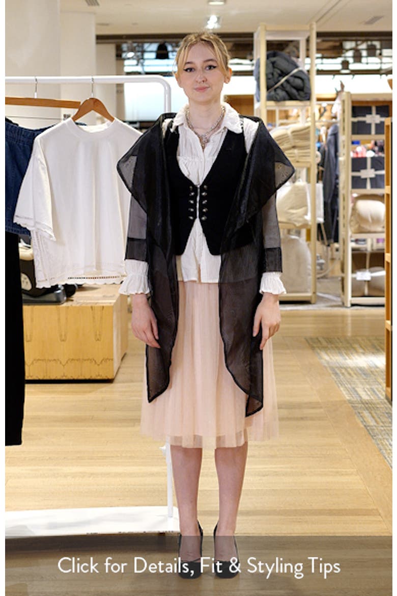 Organza Wrap Jacket video