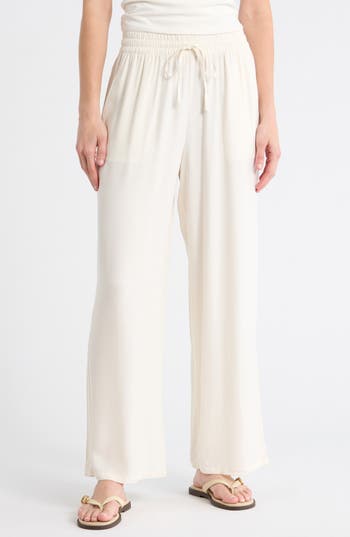 Billabong Pipeline Beach Pants In White