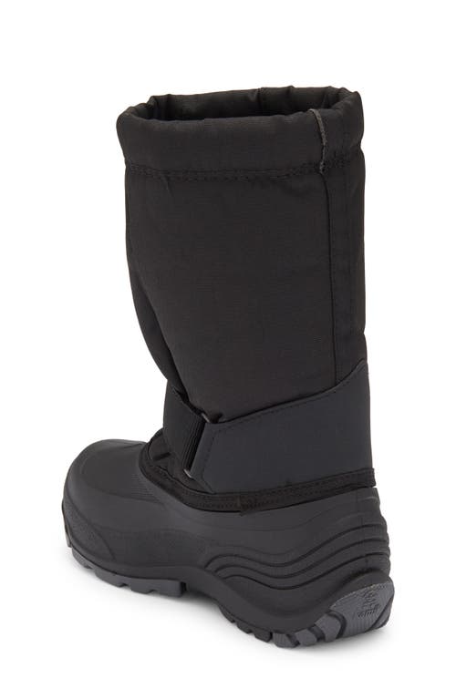 Kamik Rocket Waterproof Snow Boot In Black