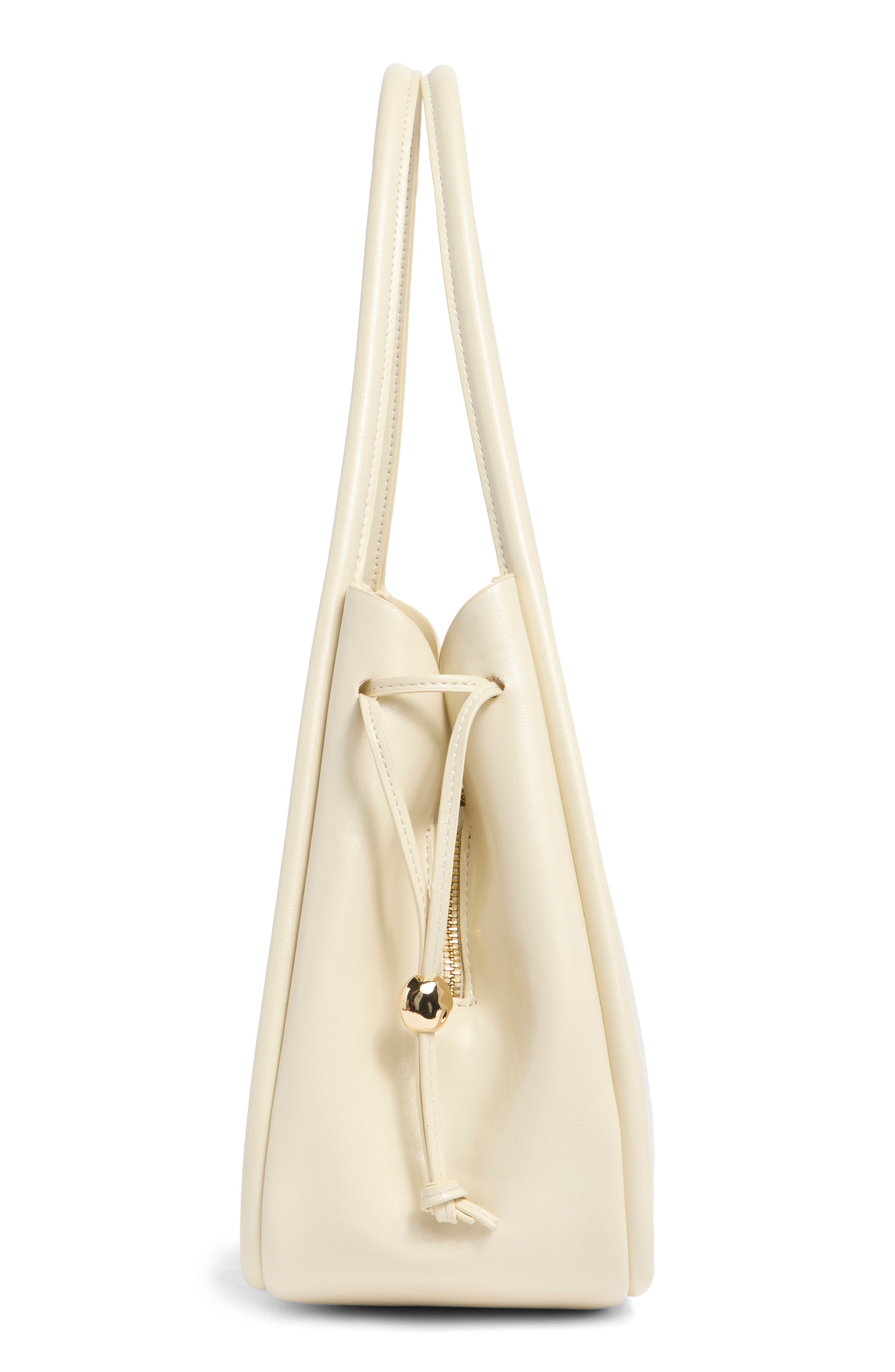 Sophia Faux Leather Hobo, Alternate, color, DARK WAX PAPER