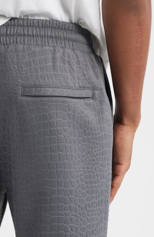 Santo Studio Uno Texture Sweatpants In Gray