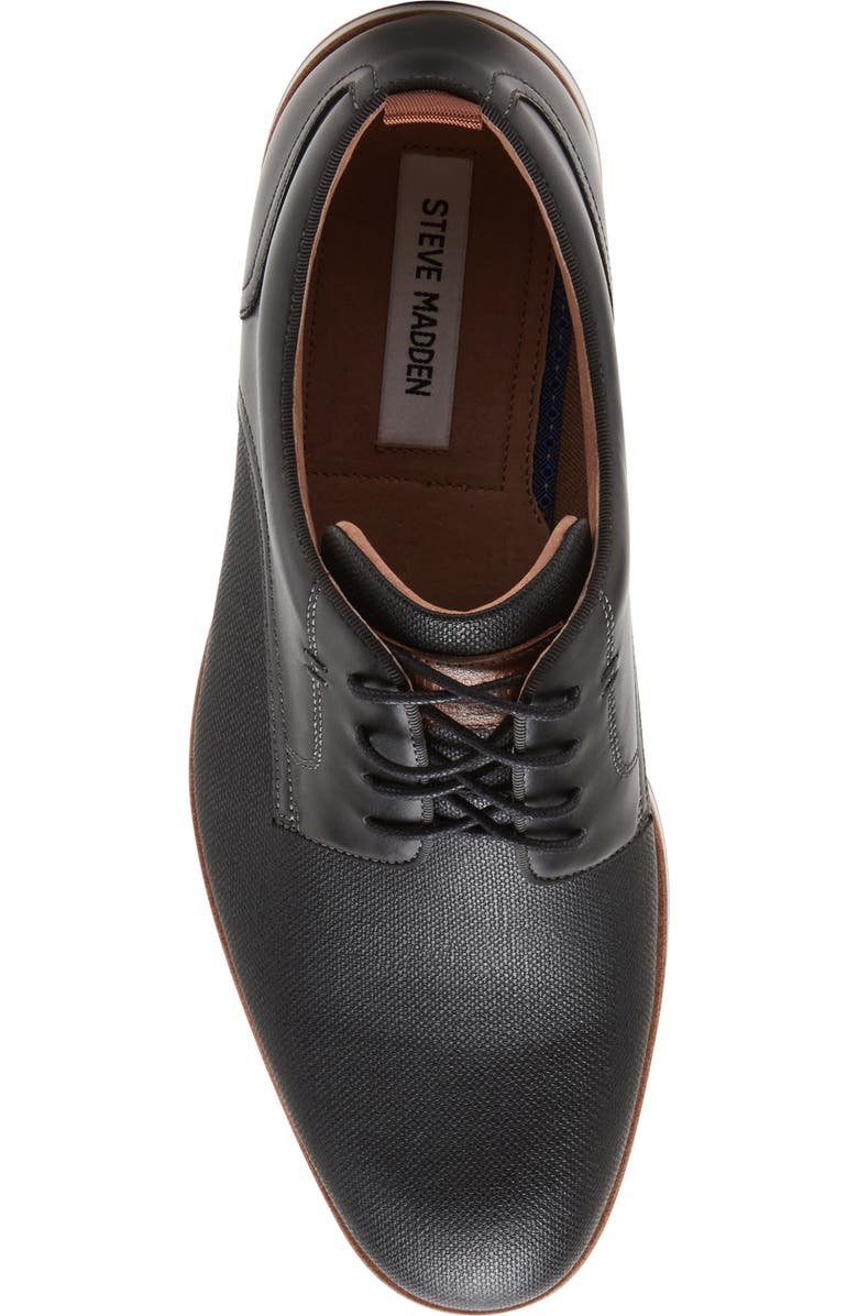 Steve Madden Stellz Derby, Alternate, color, Black