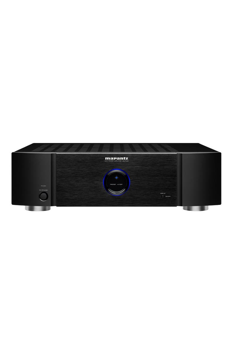 MM7025 2-Channel Home Theater Power Amplifier, Main, color, Black