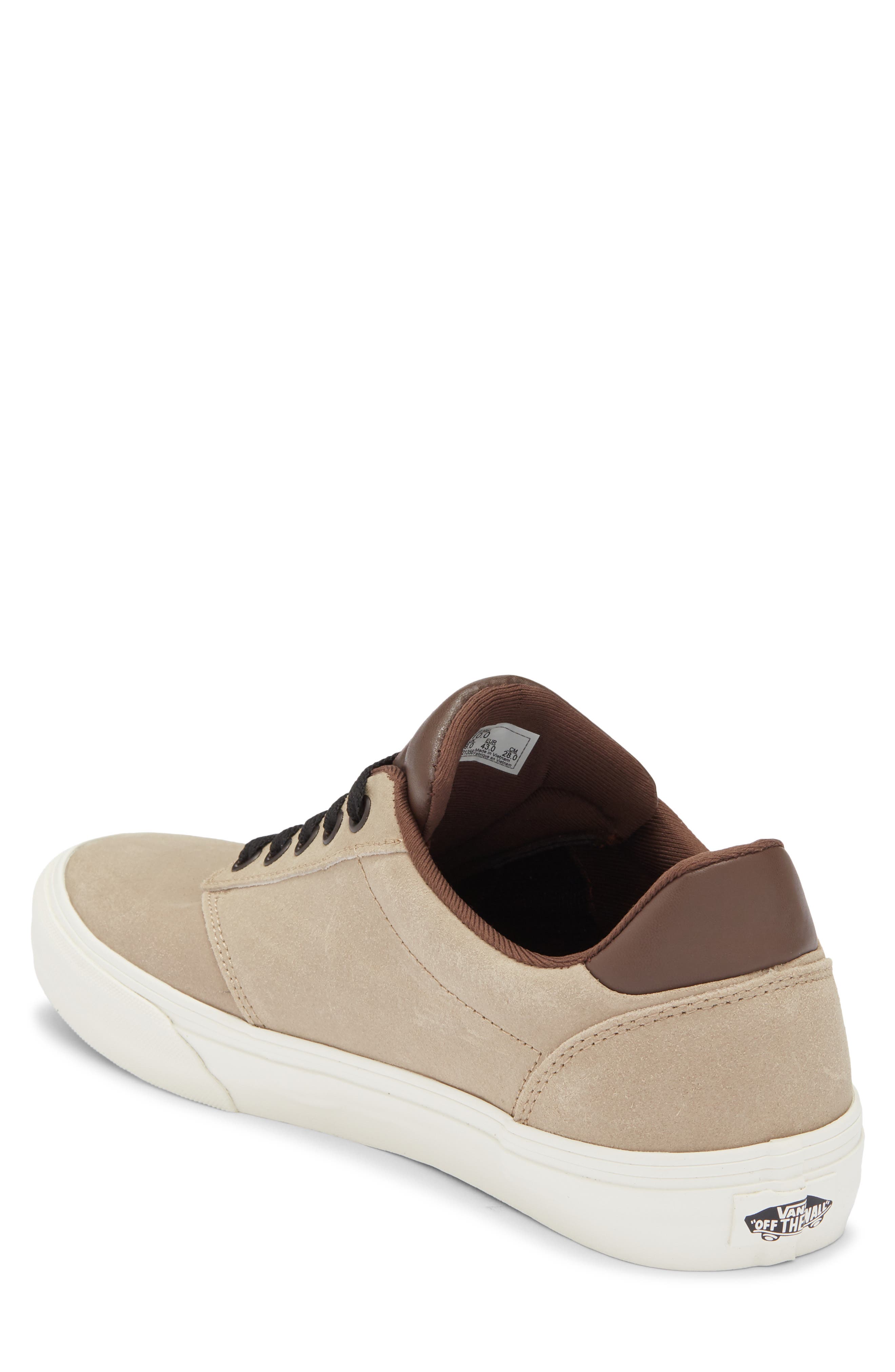 Atwood Leather Sneaker, Alternate, color, BROWN BROWN