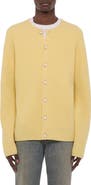 Helmut Lang Ribbed Wool Cardigan