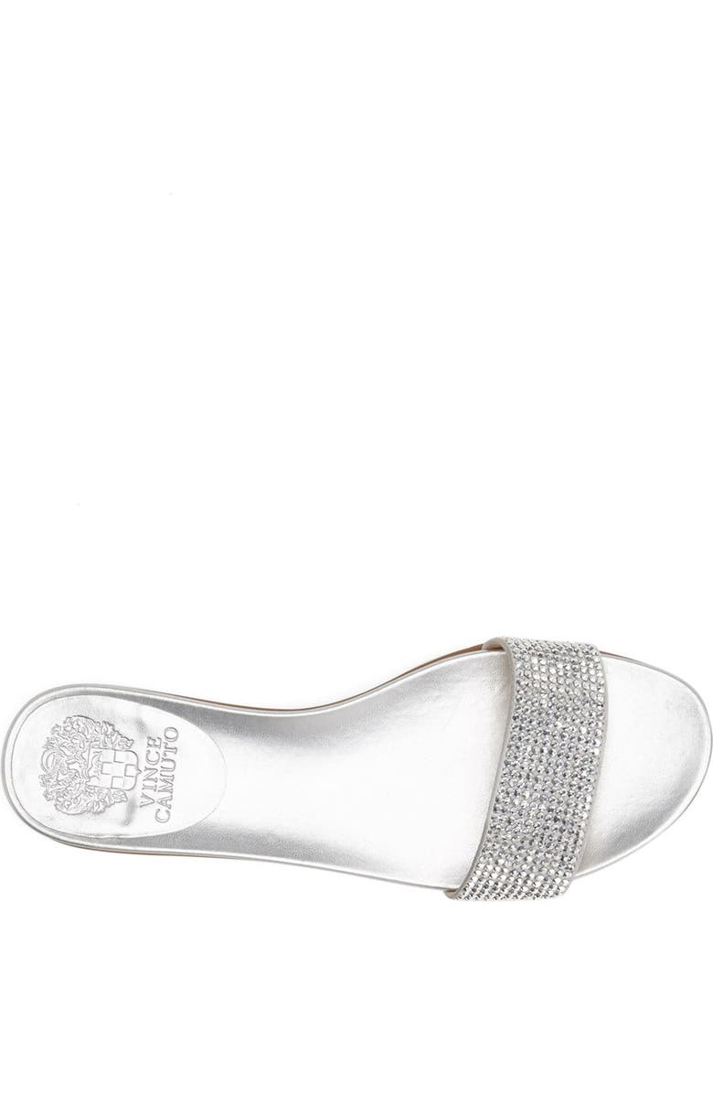 Vince Camuto 'Endilla' Crystal Slide Sandal, Alternate, color,