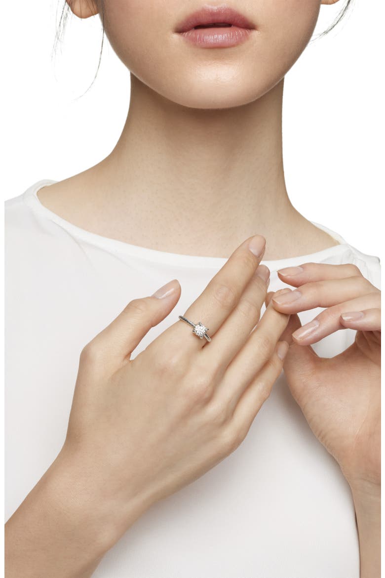 Chatelaine® Ring in Silver Pave with Full Pavé Diamonds, Alternate, color, SILVER PAVE