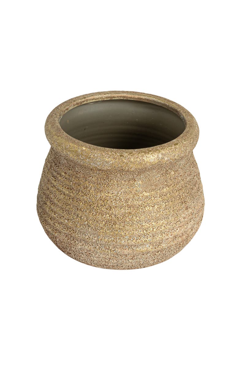 Storied Home Round Volcano Terra-cotta Planter, Main, color, Terra-Cotta