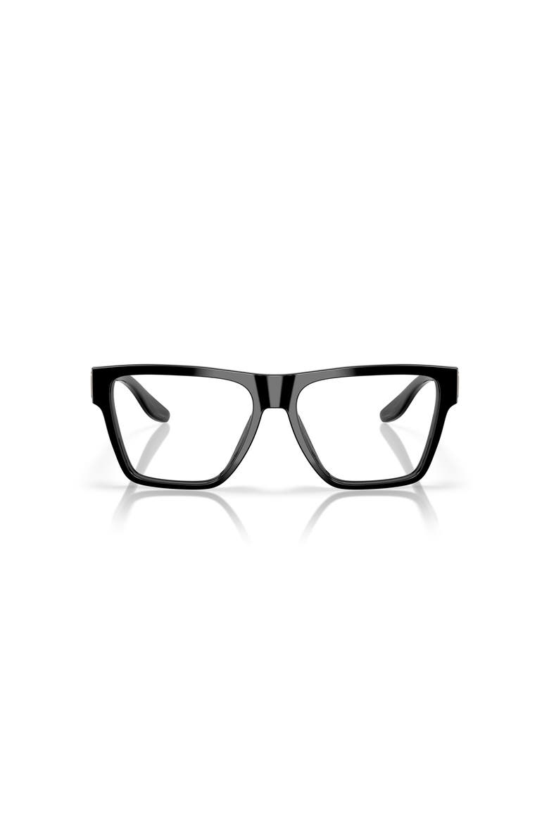 57mm Square optical glasses, Alternate, color, Black